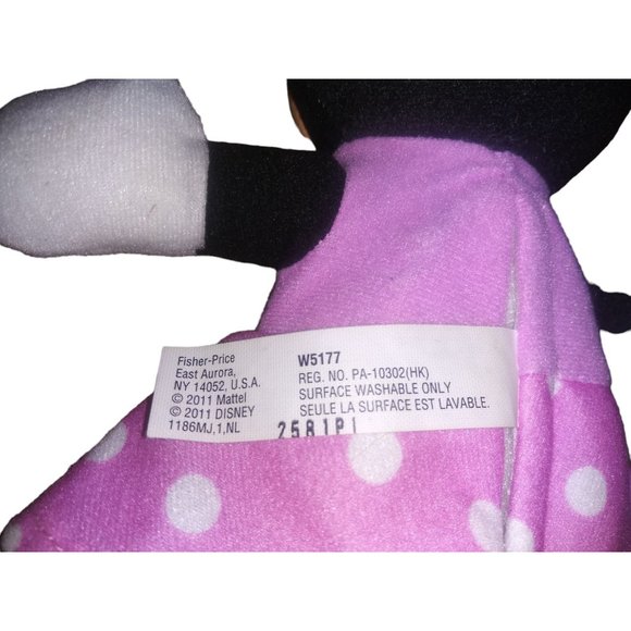 Disney Minnie Mouse Thing A Ma Jig Talking Stuffed Big Lips Plush Toy - Picture 4 of 9